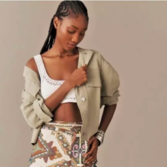 Brand New Dear John Collarless Utility Jacket - Picture 6 of 11